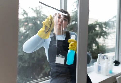 Nettoyage de vitres intérieures et extérieures à Trézelles